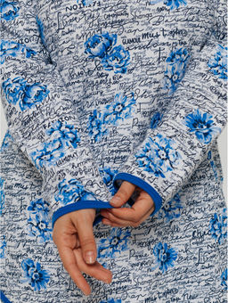 Мальва плюс пижама женская (сухая роза) - Lovetex фото 12