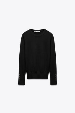 BASIC PLAIN KNIT JUMPER - Zara фото 6