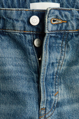 Wide Leg Regular Waist Jeans - H&m фото 4