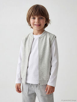 Bisiklet Yaka Erkek ?ocuk Yelek