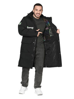 Куртка A-89108 Черный - Snow headquarter фото 8