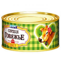 БАРС Сердце говяжье 325г шт