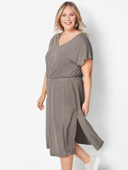 Женское льняное платье с вискозой ESMARA  фото 12