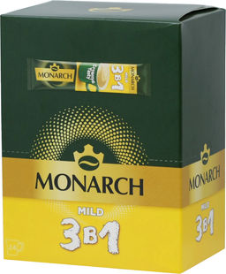Monarch. 3 в 1. Мягкий карт.пачка, 24 пак.
