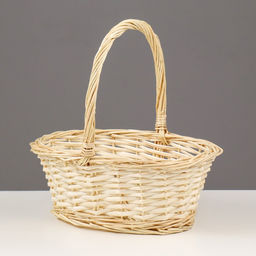 Корзина плетёная для хранения, ива, овальная, цвет натуральный, набор 3 шт.