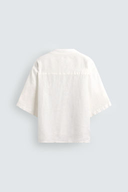 100% LINEN SHIRT - Zara фото 10