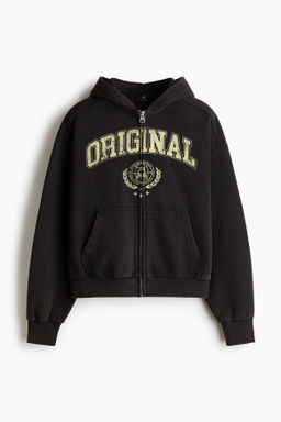 Chaqueta sudadera estampada Oversized Fit