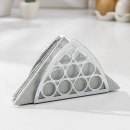 Салфетница Доляна Лотос, 1349 см, хромированная