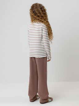 КР 400847/капучино к633 брюки для дев - Crockid фото 4