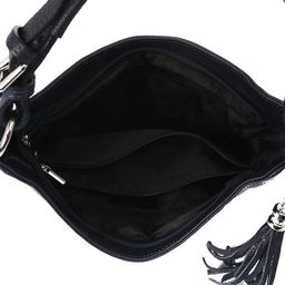 Женская сумка на плечо DIVAS BAG CARLOTA Артикул 2361713, черно-синий  фото 6