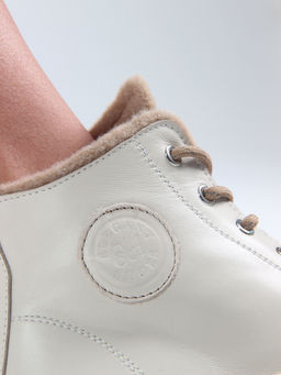 Ботинки 217.PODYUM151be. светло бежевый/Мех