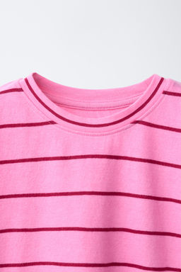 CAMISETA RAYAS / Rosa - Zara фото 3