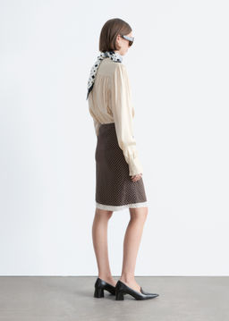 Falda lencera hasta la rodilla - H&m фото 3