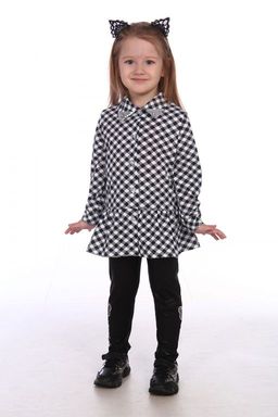 РБ001 Рубашка для девочки Клетка