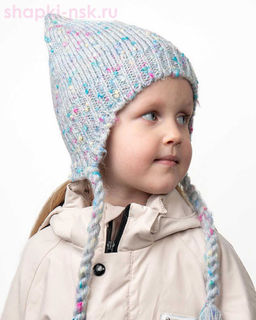 12612/2 MGU Ушанка для девочки флис (50-52)