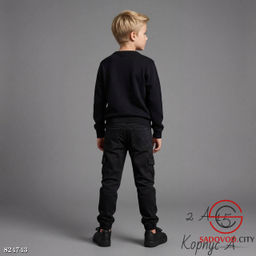 Тёплые подростковые джоггеры