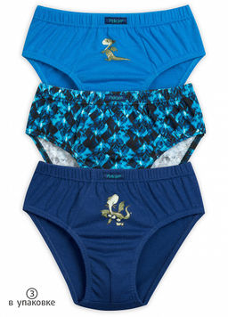 BULB3076(3шт. в упаковке) трусы для мальчиков