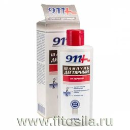 911: "Дегтярный" шампунь при себорее, псориазе, перхоти 150 мл