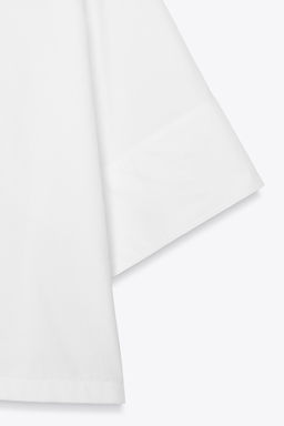 ZW COLLECTION POPLIN SHIRT - Zara фото 8