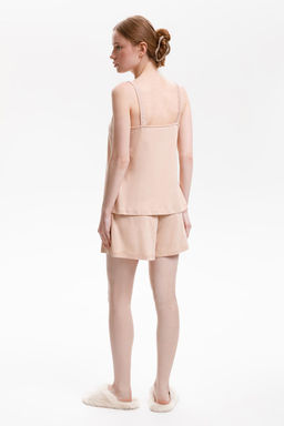 Е 20152/нюдовый беж пижама жен