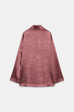 BLAZER FLUIDA EFECTO ARRUGADO / breva - Zara фото 6