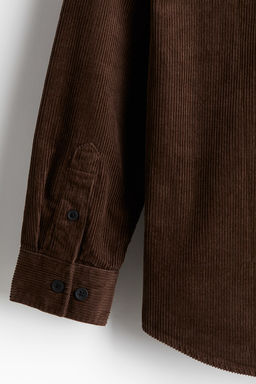 Camisa de pana Loose Fit - H&m фото 7