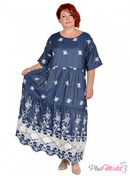 Платье Модель №1984 размеры 44-84 - Plusmoda фото 6