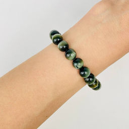 Браслет из Соколиного глаза 19 см