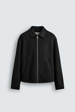WOOL ZIP-UP JACKET ORIGINS - Zara фото 15