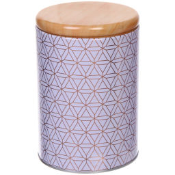 Цена за 2 шт. Банка для продуктов металлическая "Фантазия" 1300мл 11*15см