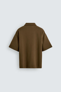 POLO RELAXED FIT SOFT / Marr?n - Zara фото 7