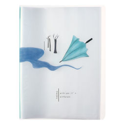 Папка формат А4, с 40 прозрачными файлами «Река», МИКС