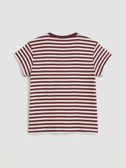 Bisiklet Yaka Nak??l? K?z ?ocuk Ti??rt