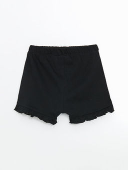 Beli Lastikli Basic K?z ?ocuk ?ort 2li