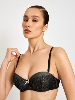 Infinity / Бюстгальтер Balconette жен. Lovitta черный - Infinity Lingerie фото 4