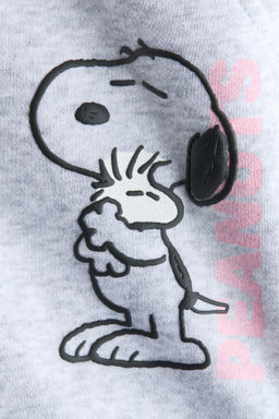 Joggers en tejido sudadera con motivos estampados - H&m фото 2