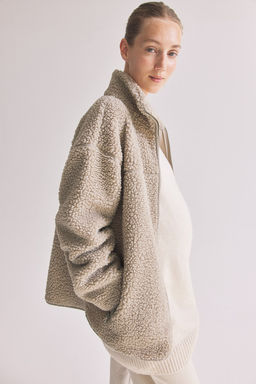 MAMA Chaqueta de borreguito Before & After - H&m фото 6
