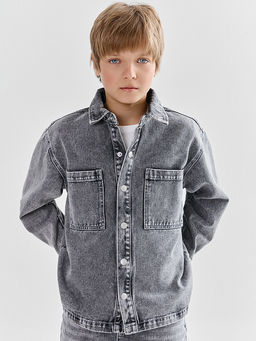 КУРТКА ДЖИНСОВАЯ ДЛЯ МАЛЬЧИКОВ - Mark formelle фото 4