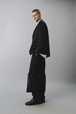 BLAZER TRAJE 100% LANA / Negro - Zara фото 4