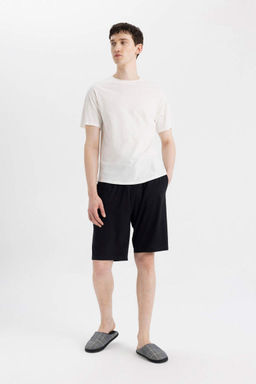 Regular Fit Cepli Sort Pijama Alt? - Defacto фото 6