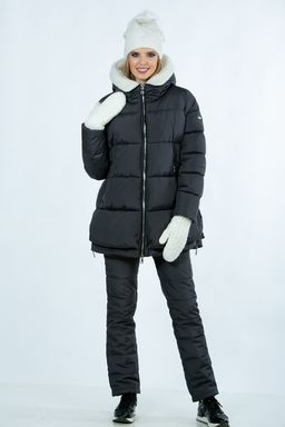 Куртка зимняя из плащевой ткани  на синтепухе - А+б коллекция фото 3