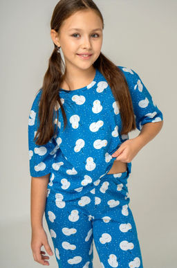 Новогодняя пижама для девочки с брюками Happyfox - Happy fox фото 11