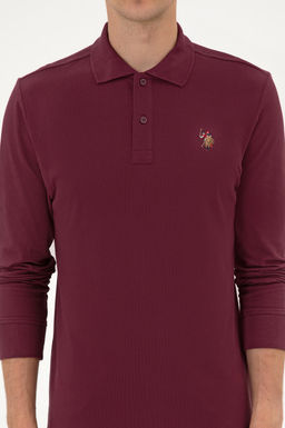 Erkek Bordo Basic Sweatshirt Sepette S_rpriz _ndirim - U.s. polo assn фото 6