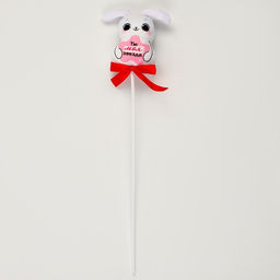 Мягкая игрушка в букет «Ты-моя звезда», зайка на палочке