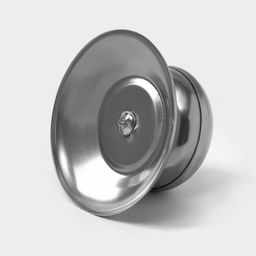 Цена за 2 шт. Ручка для крышки на посуду Доляна Металлик, d=5.5 см, серебристая фото 3