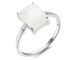 Кольцо, лунный камень, Юкка