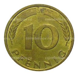 10 пфеннигов 1990 года A Германия