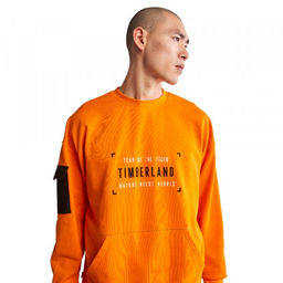 Мужская толстовка Timberland Sweatshirt CNY Crew Neck Relaxed оранжевая фото 5
