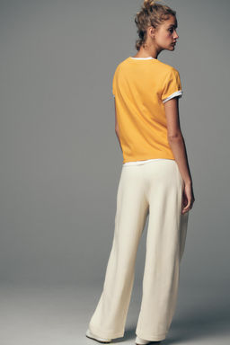 RUSTIC WIDE-LEG TROUSERS - Zara фото 11