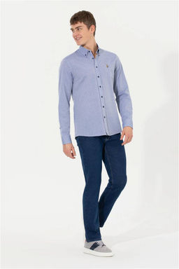 U. S. Polo Assn / Мужские синие джинсовые брюки - U.s. polo assn фото 8